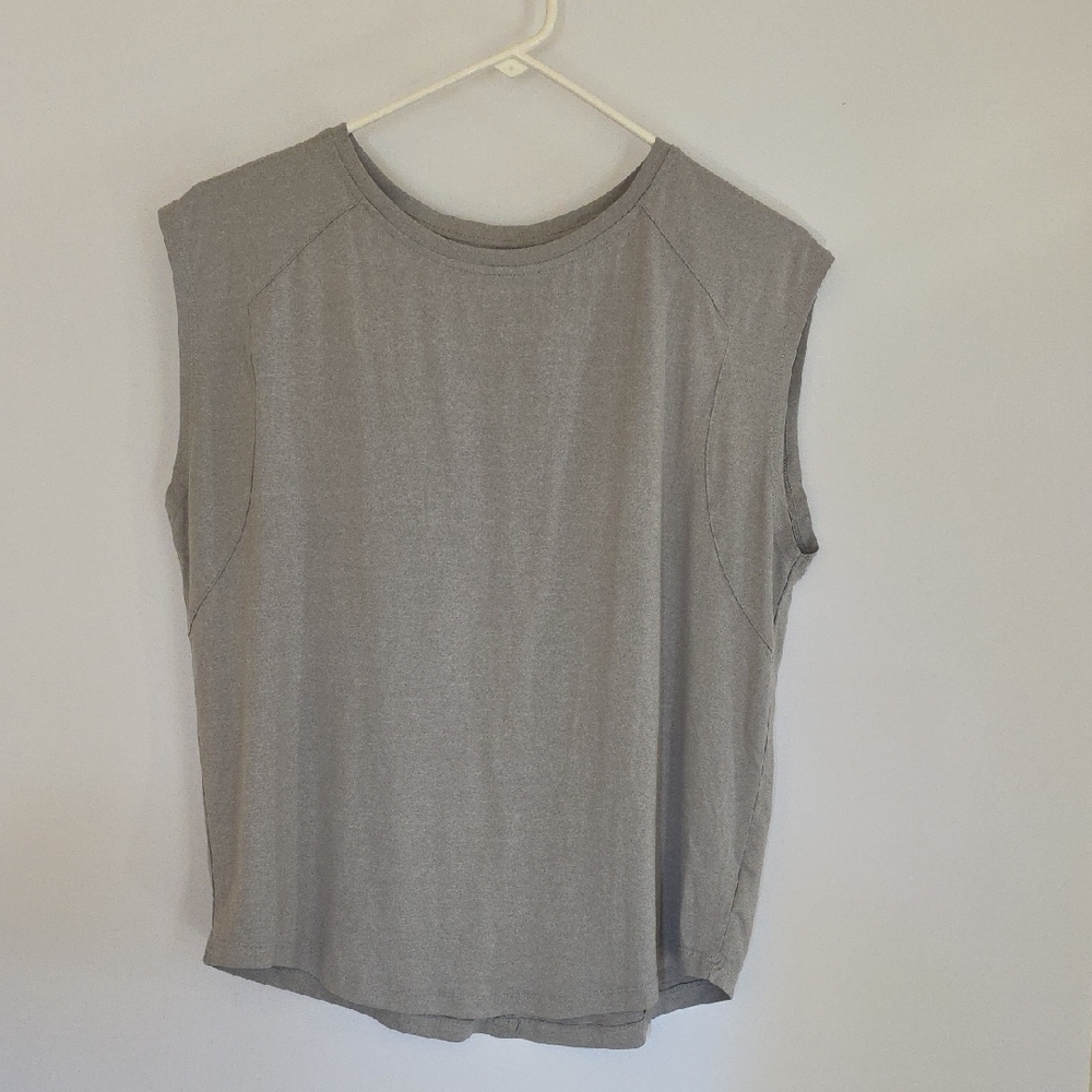 Varley Gray Muscle Tee